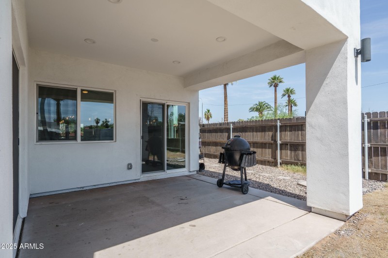 30) BACK PATIO