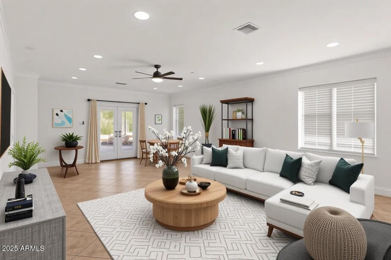 Staged Great Room