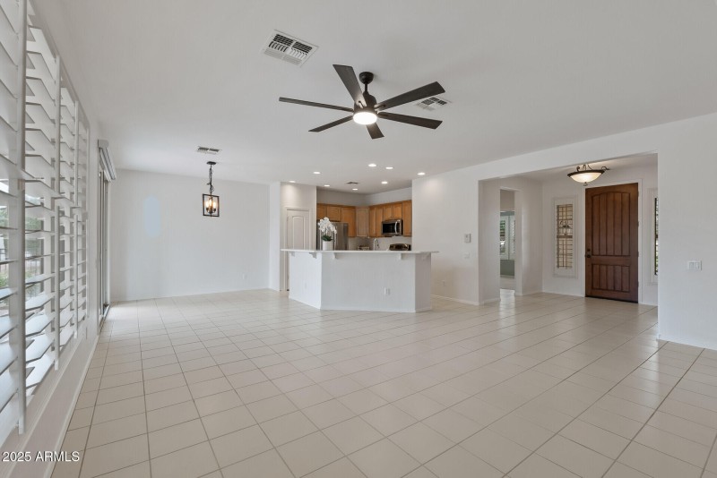 Ceiling Fans throughout