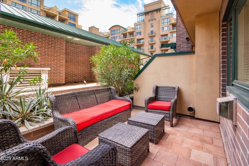 Back patio