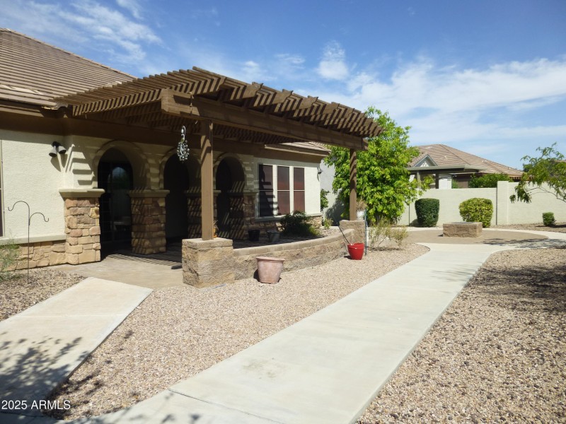 Private Back yard