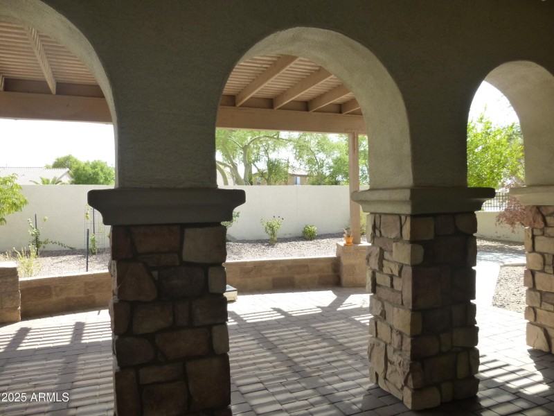 Extended Back Patio