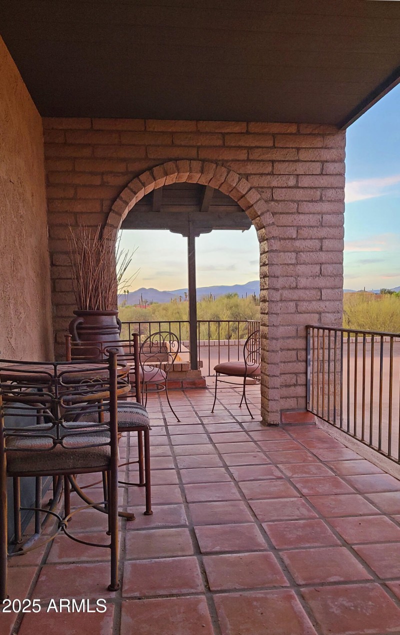Balcony - East