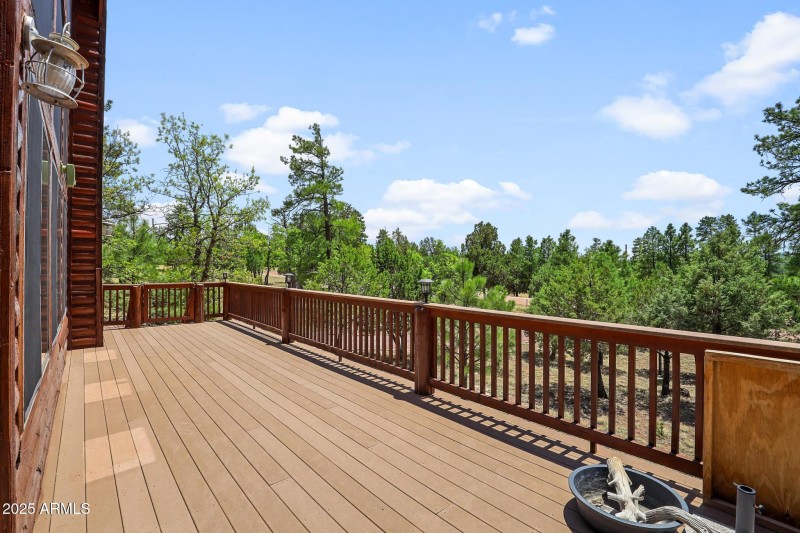Front deck
