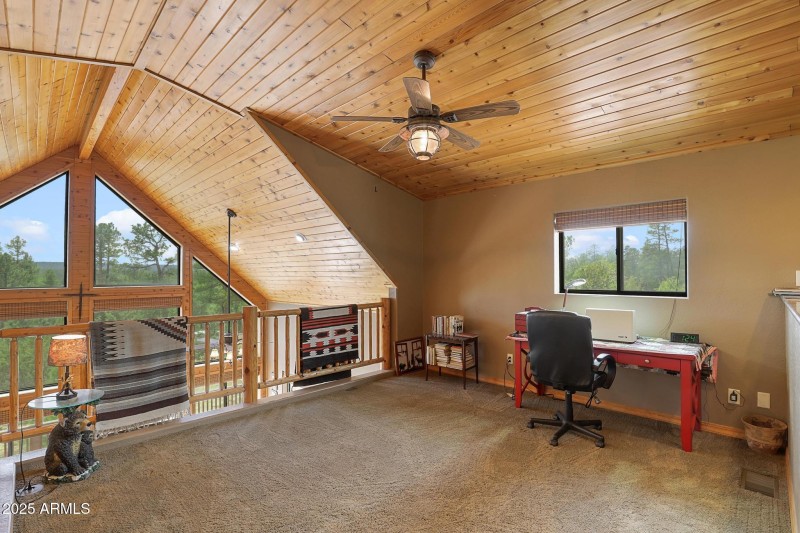 Loft office area