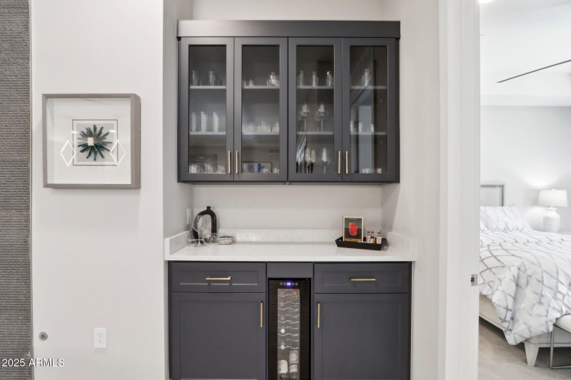 Custom Built in Bar