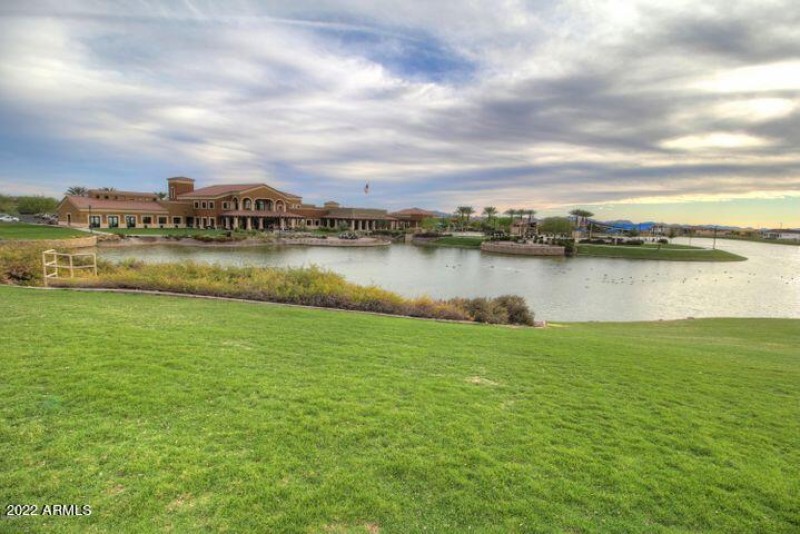 community center over lake