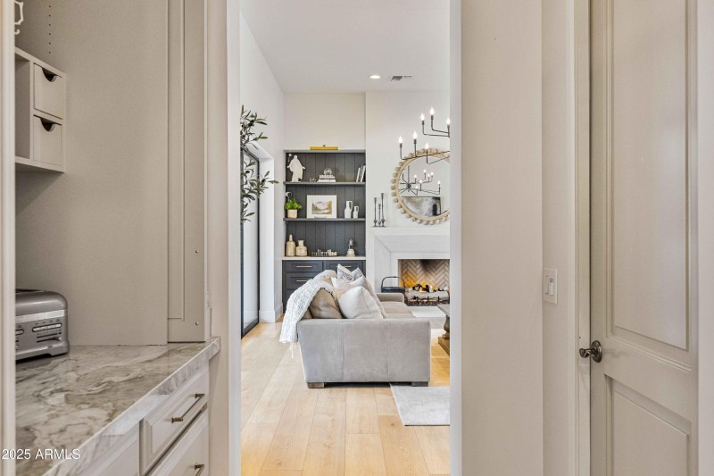 View into Living Room