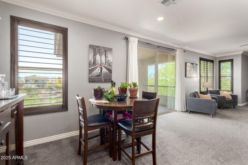 Dining area