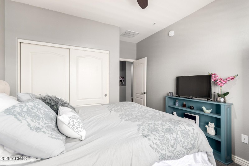 Beautiful guest room.