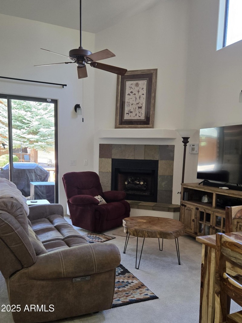 GREAT ROOM WINDOWS FIREPLACE