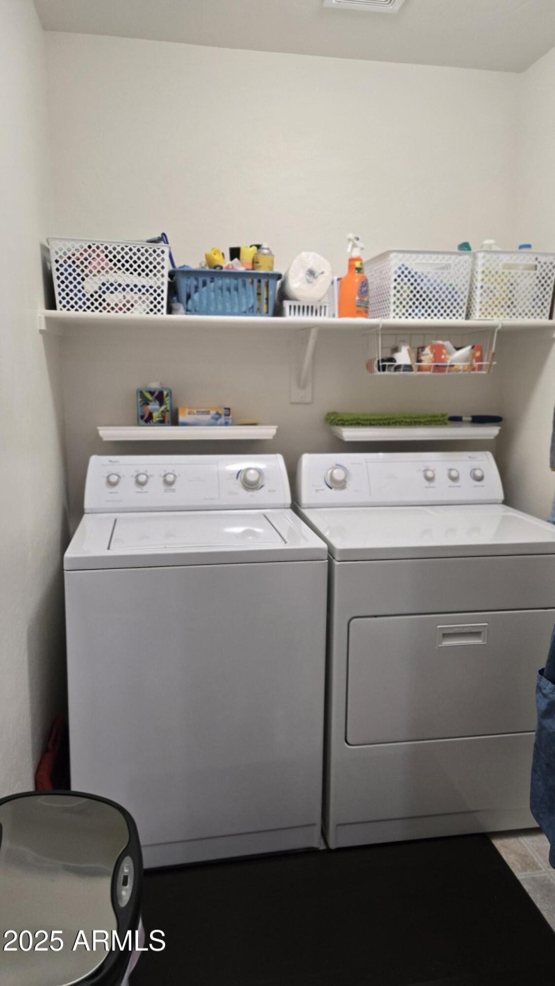 Inside laundry