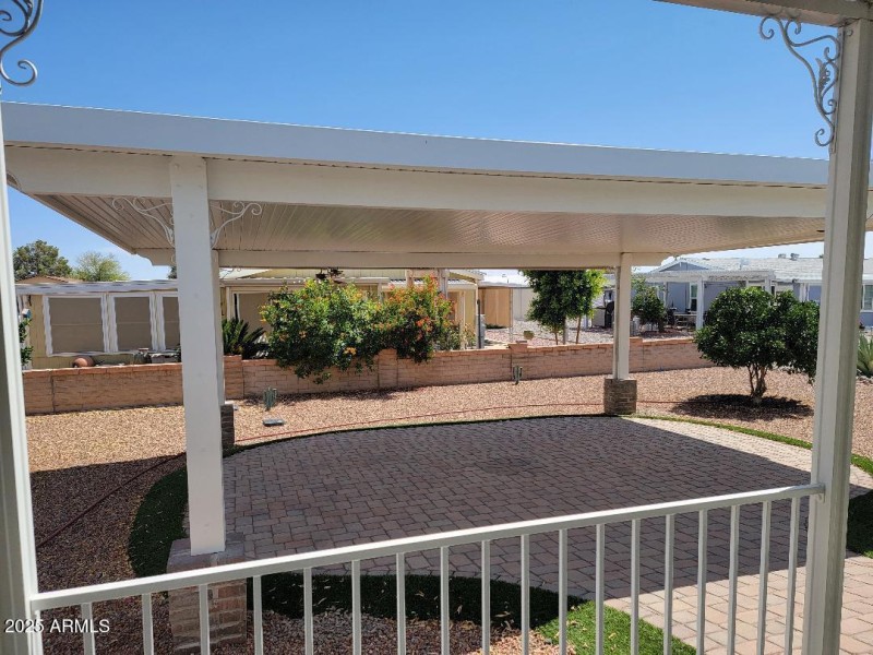 705 pergola in back yard