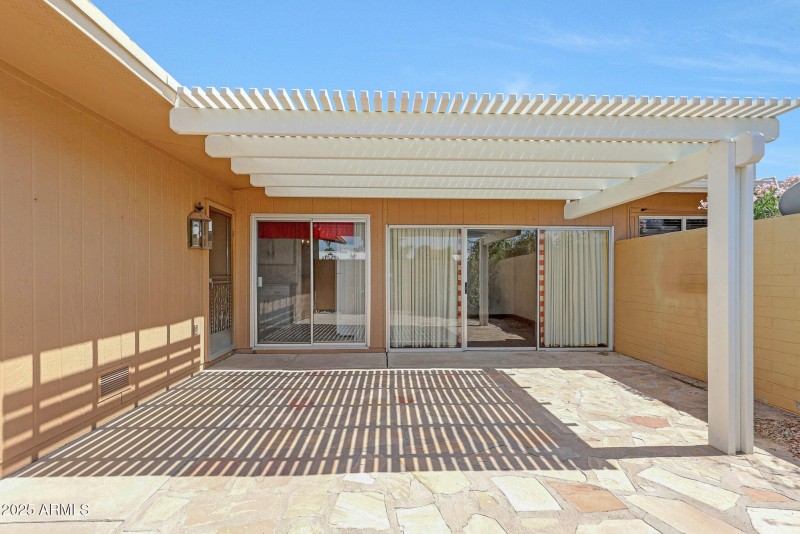 Covered Back Patio