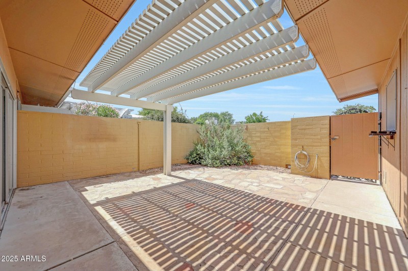 Covered Back Patio