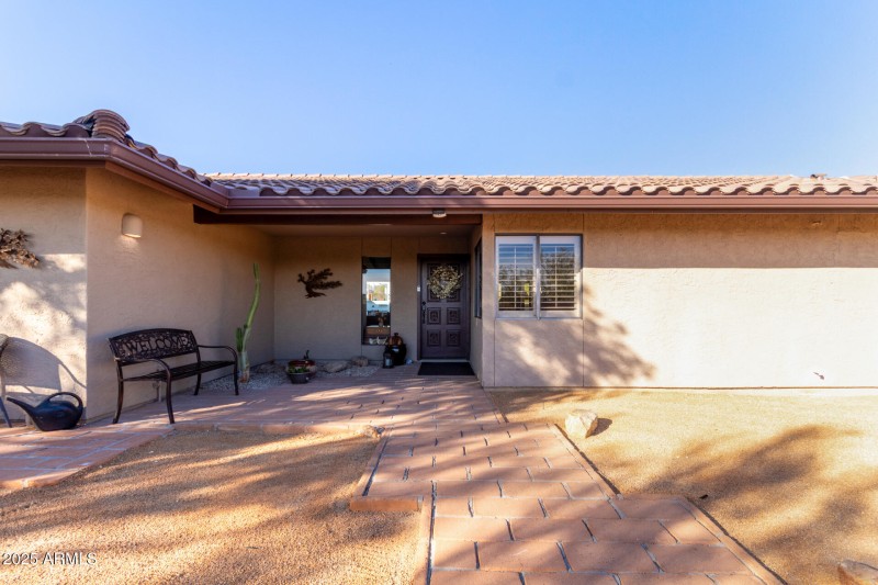 Fantastic size courtyard.
