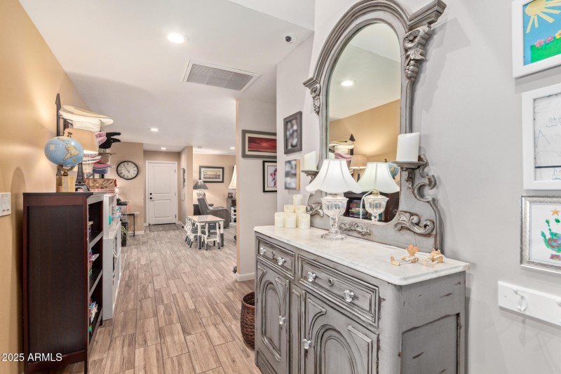 Entry to Family Room.