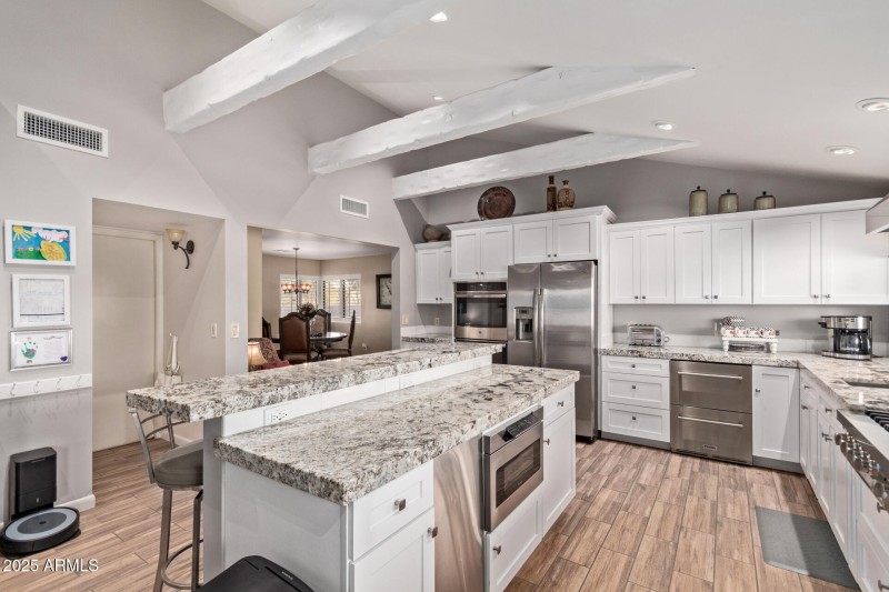 Don't miss the beautiful ceiling beams!