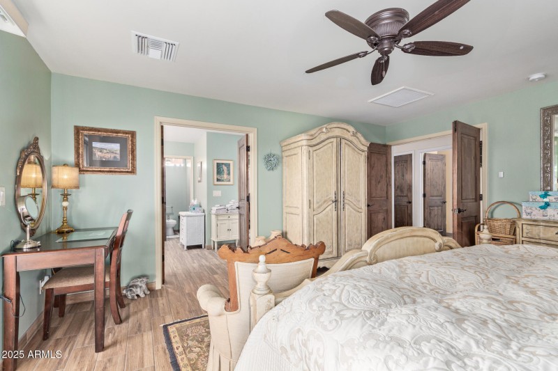 Primary bedroom.