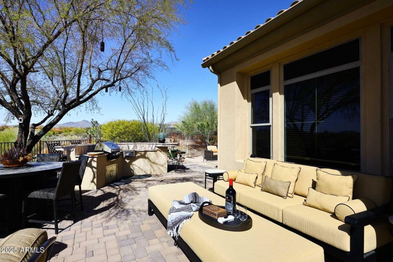 Patio Lounge Area