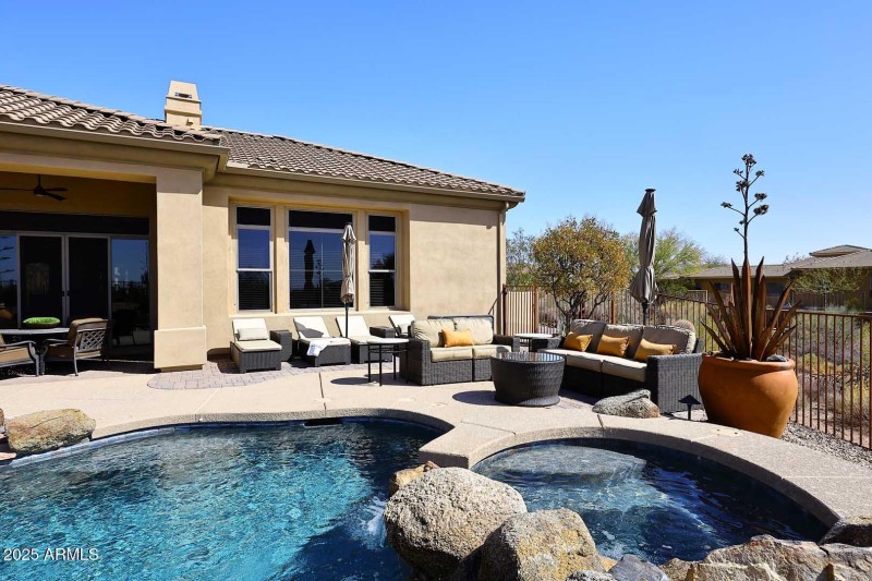 Pool Lounge Area