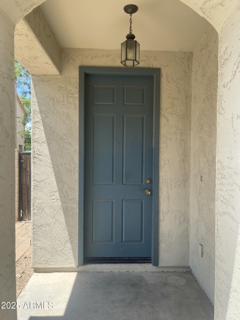 Blue Front Door
