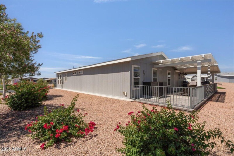 Rear of Home