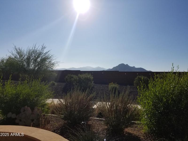 Utopia view from back patio