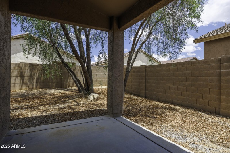 Back Patio View