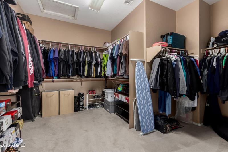 Huge Master bedroom closet