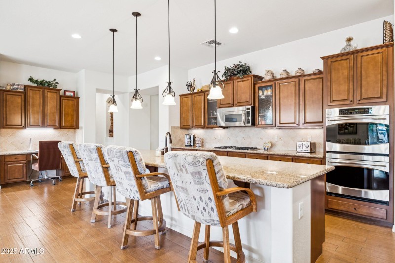 Dual Ovens and Gas Cook Top