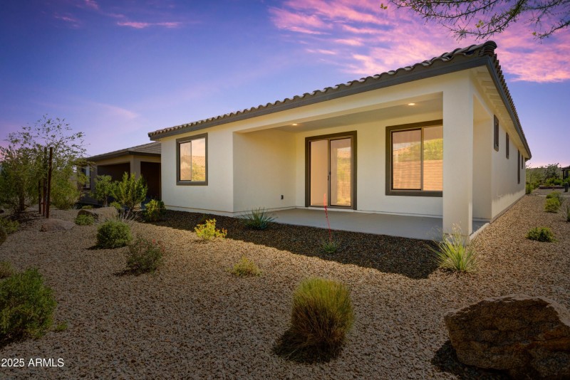 027_Back Exterior at Dusk