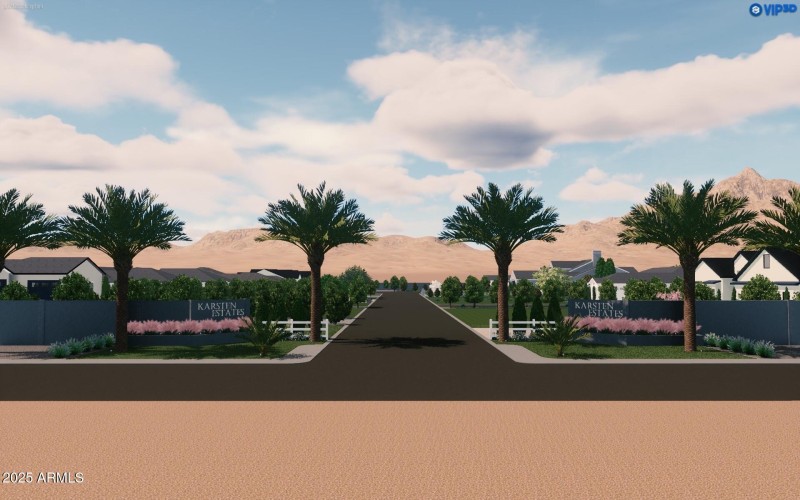 Entrance rendering