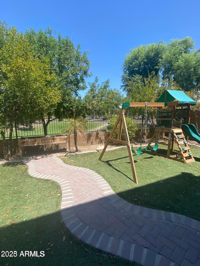 back yard