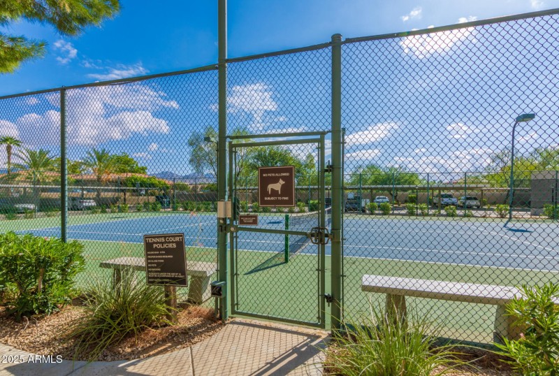 Community Tennis Court