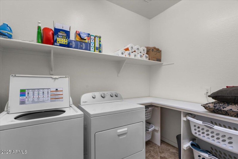 Laundry with built ins