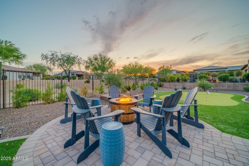 Enjoy Sunsets at the Firetable