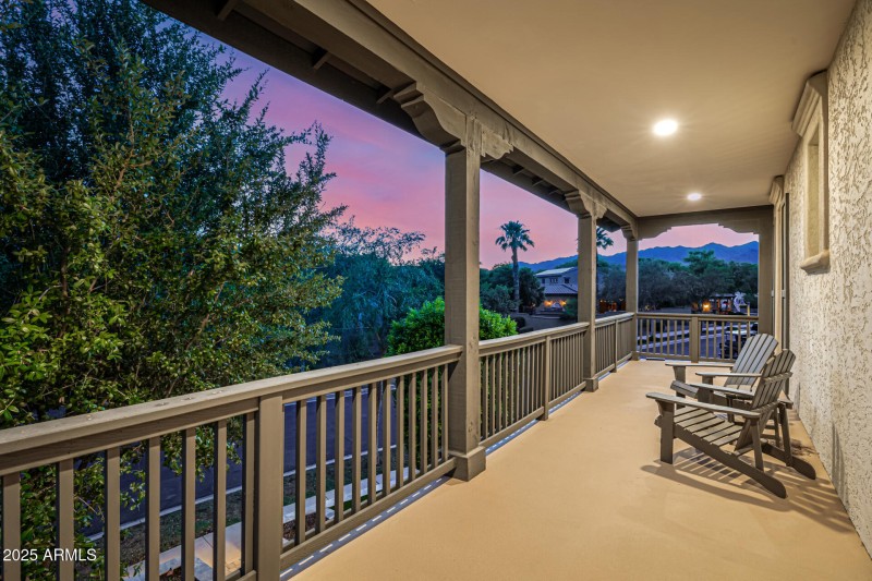 UPSTAIRS BALCONY