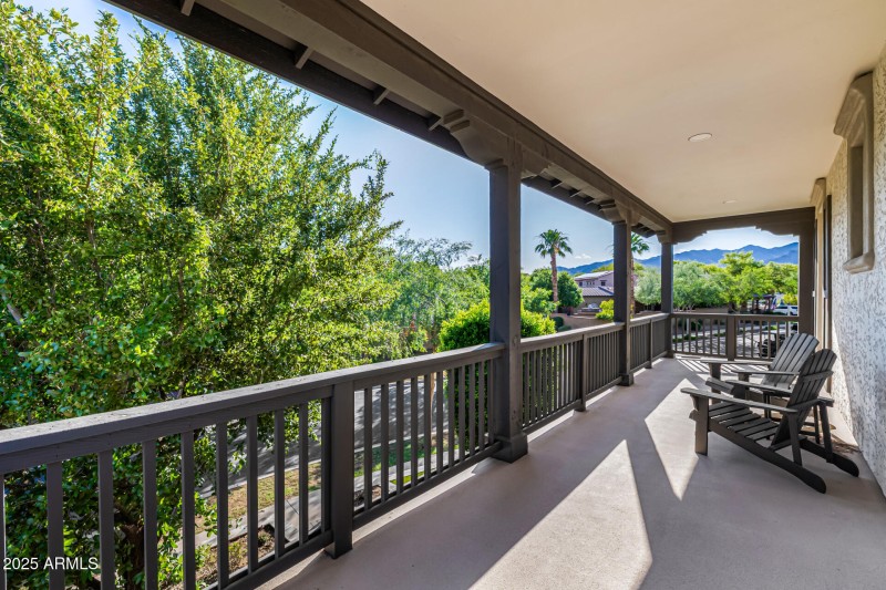UPSTAIRS BALCONY