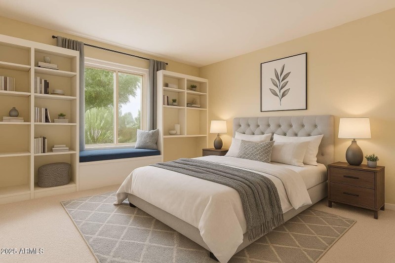 virtually staged bdrm 3