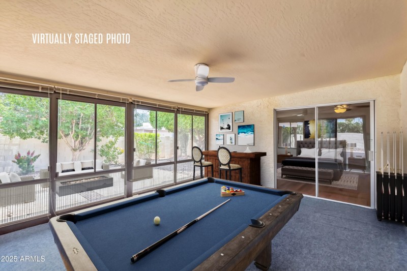 Virtually Staged-Arizona Room