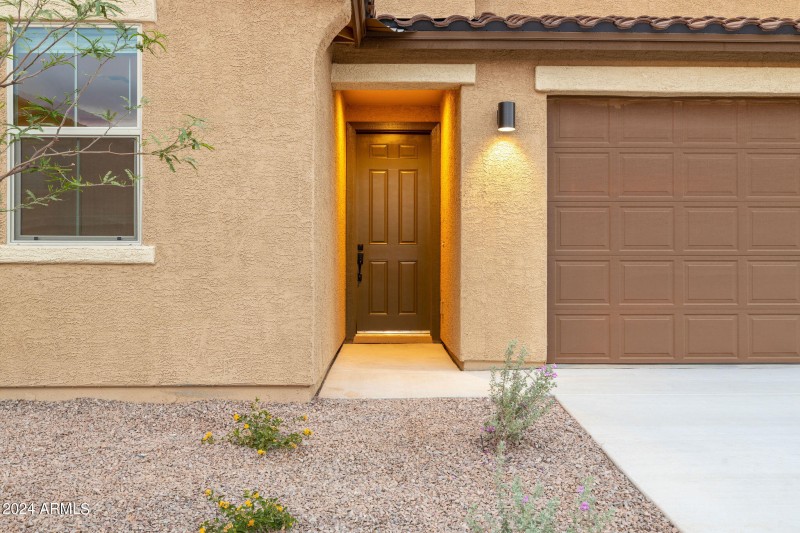 Recessed Entrance Door