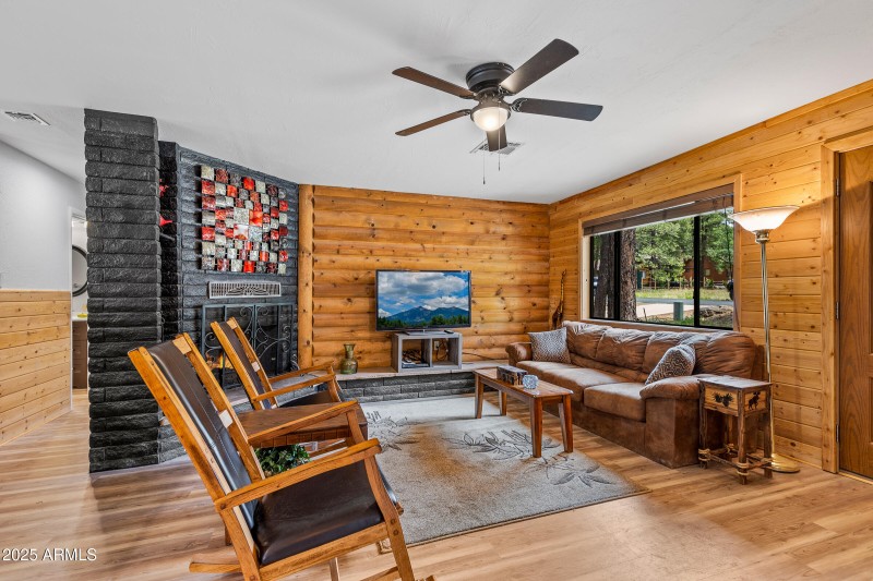 T&G accent walls