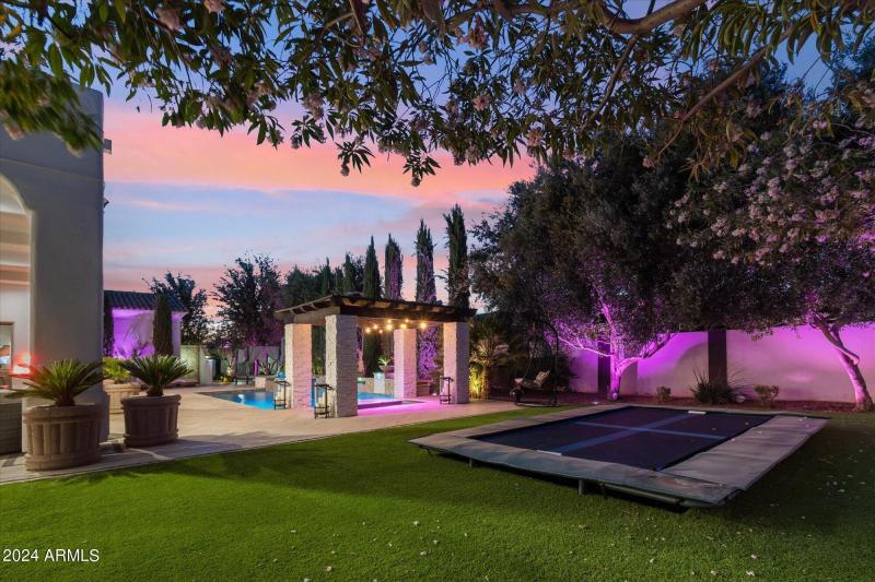 Backyard Twilight
