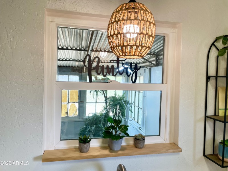 Kitchen sink window