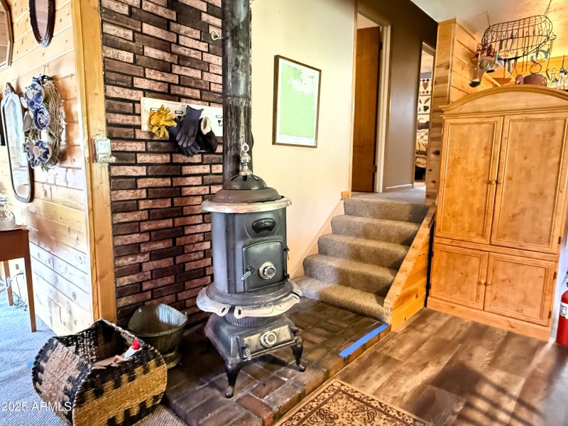 wood stove