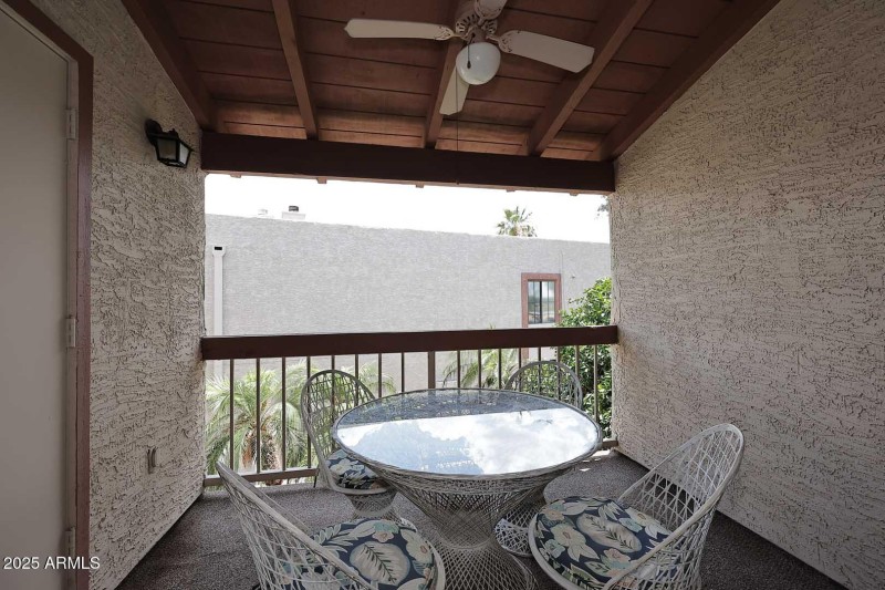 Covered Balcony
