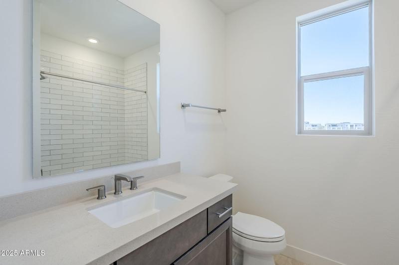 Secondary bathroom