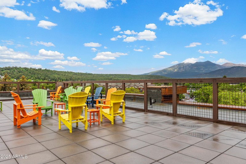 Rooftop BBQ Area