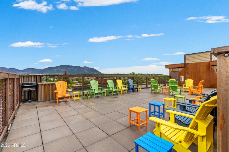 Rooftop BBQ Area